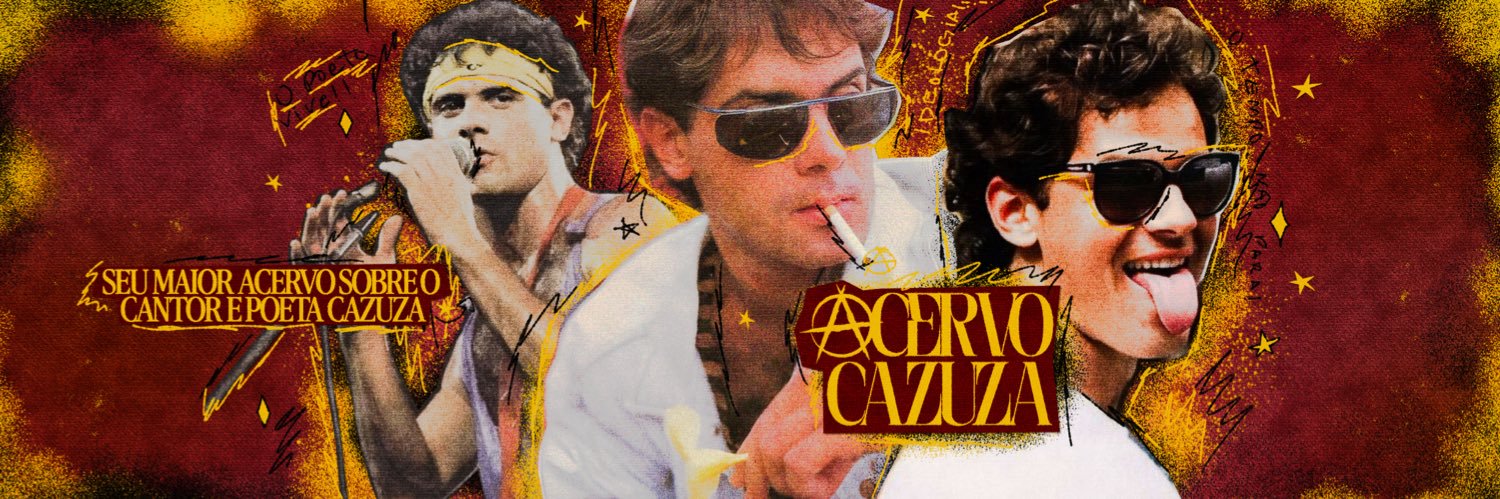 acervo cazuza's banner