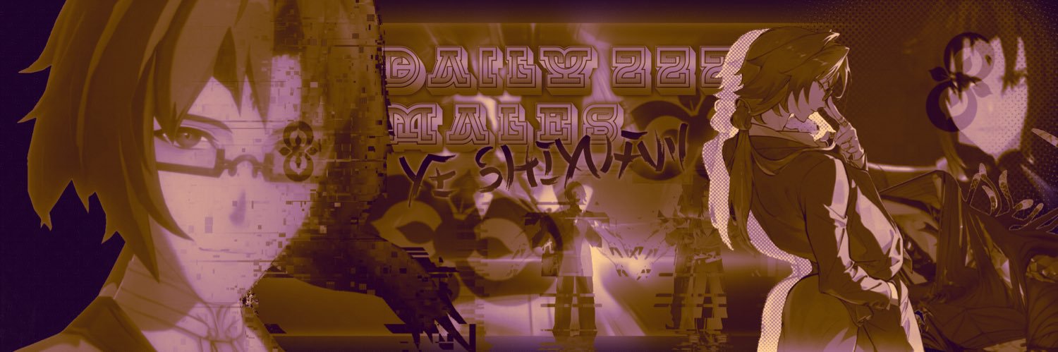 daily zzz males ⋆˚࿔'s banner