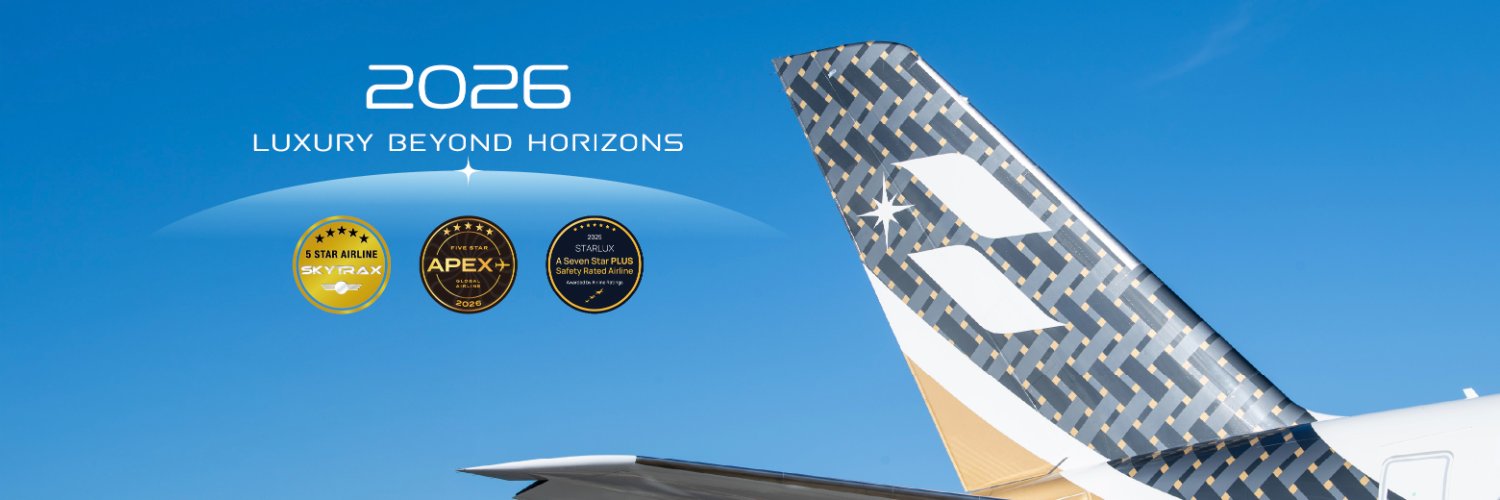 STARLUX Airlines Japan's banner