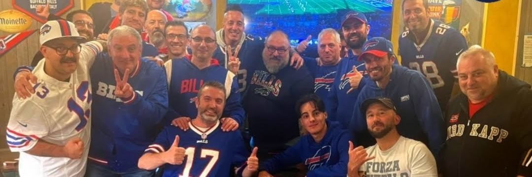 Buffalo Bills Backers Italy's banner