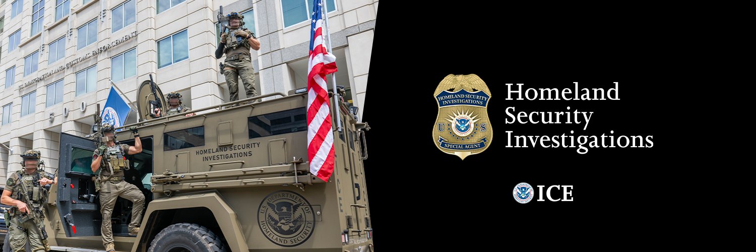 Homeland Security Investigations's banner