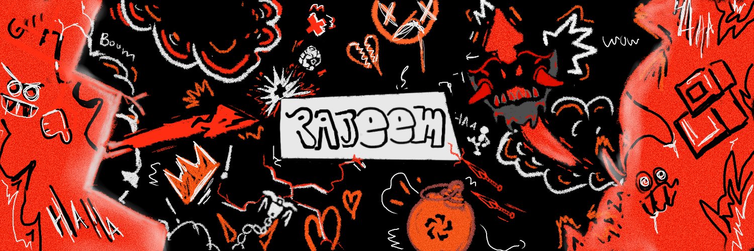 Rajeem's banner