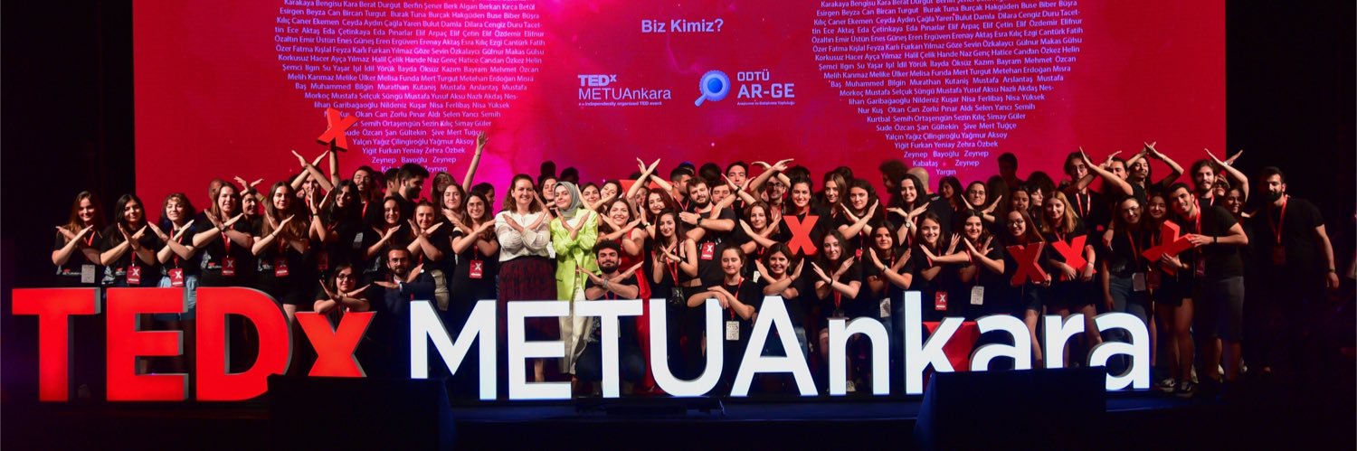 TEDxMETUAnkara's banner