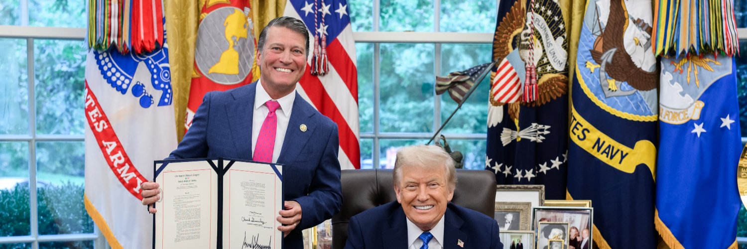 Ronny Jackson's banner