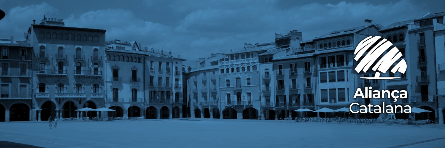 Aliança Catalana - Vic's banner
