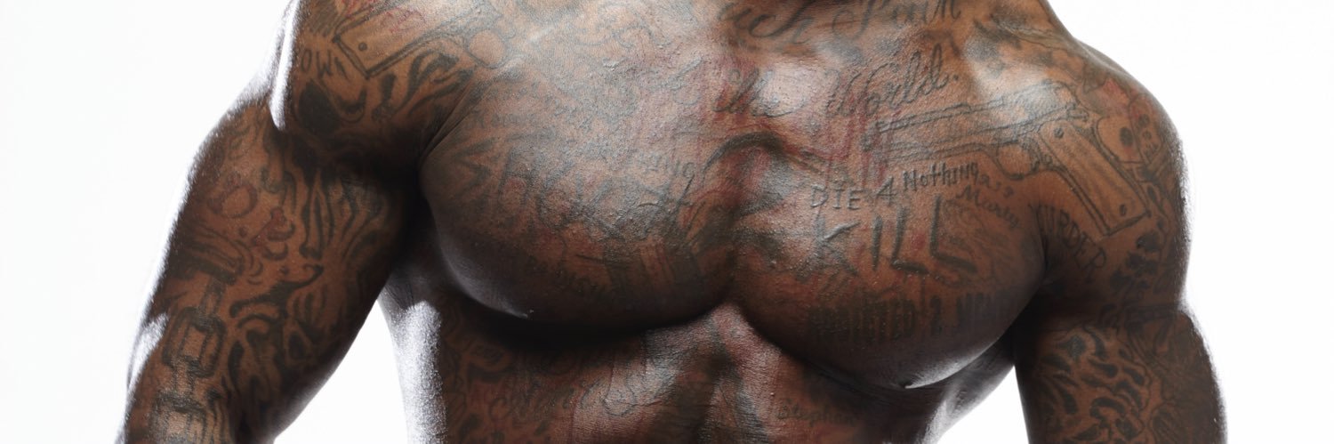 African Muscle Model Scout's banner