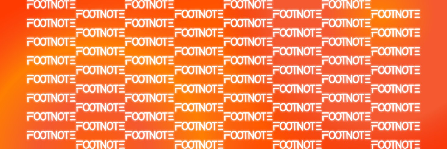 Footnote Press's banner