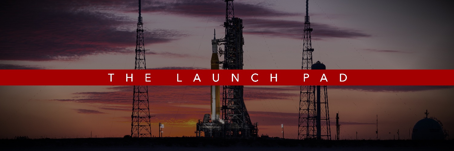The Launch Pad's banner