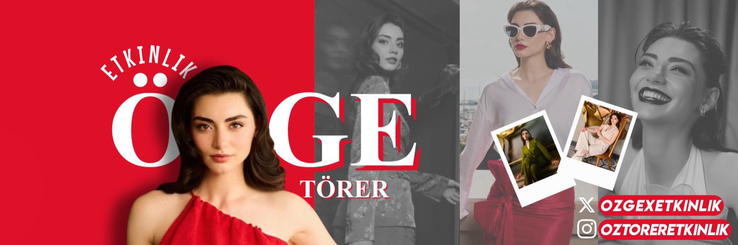 Özge Törer Etkinlik's banner