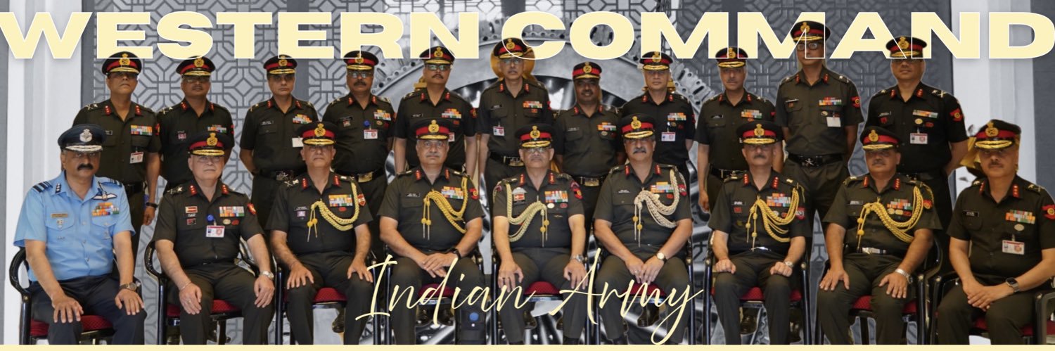 Western Command - Indian Army's banner
