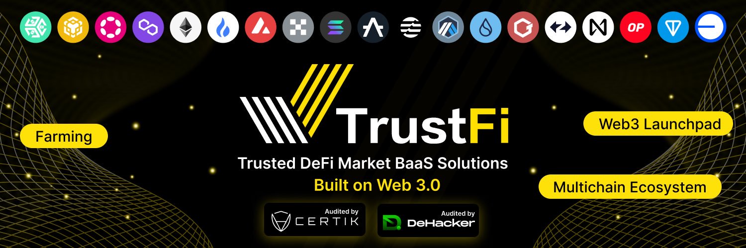 TrustFi's banner