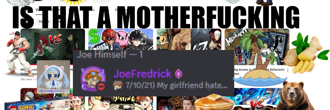 JoeFredrick's banner