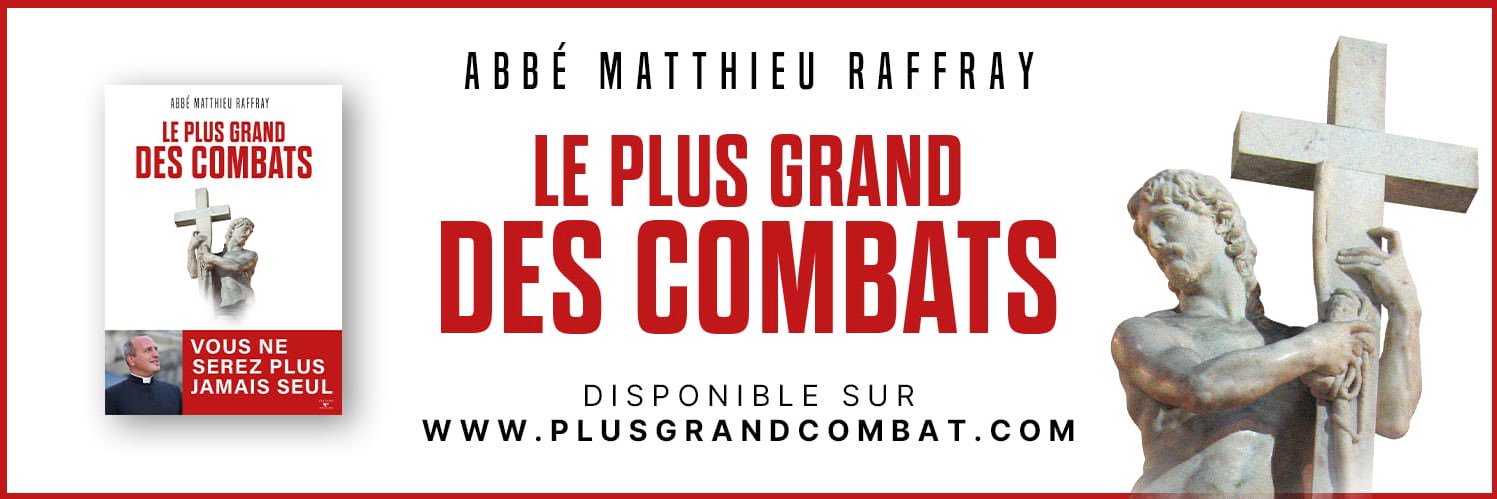 Abbé Matthieu Raffray's banner