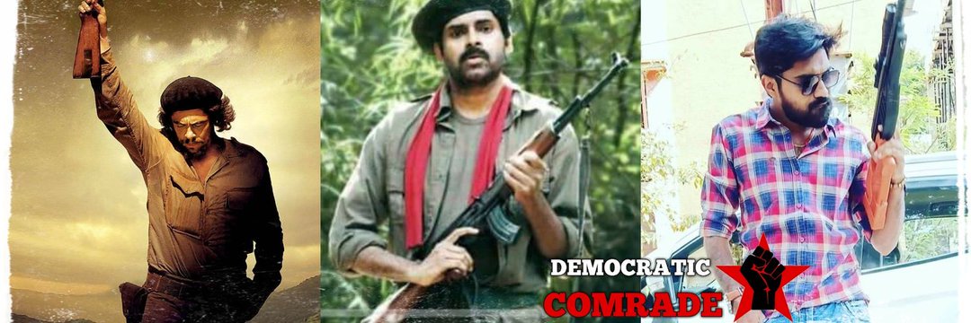Democratic Comrade's banner