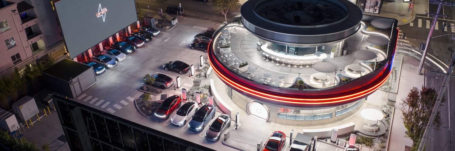 Tesla Charging's banner