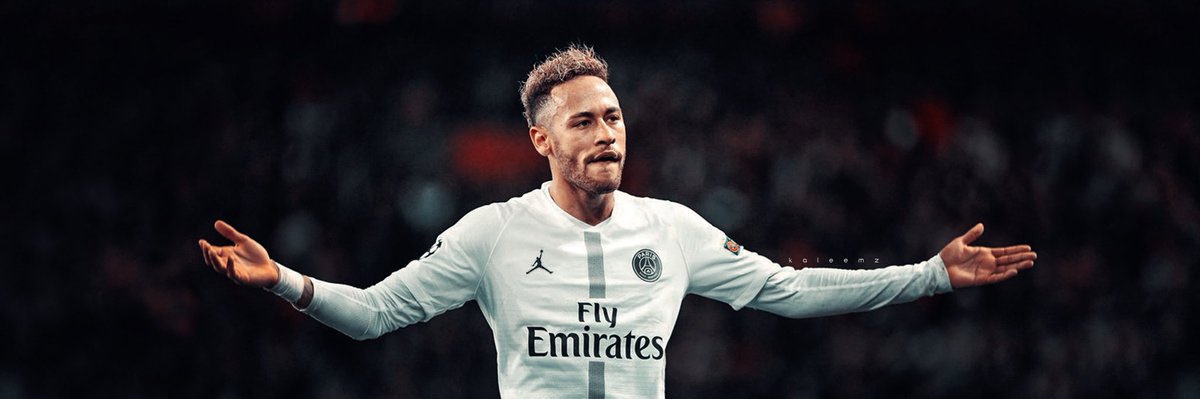 Neymar Brasil's banner