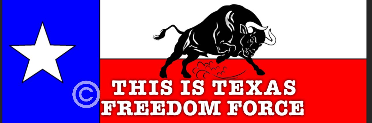 This Is Texas Freedom Force's banner