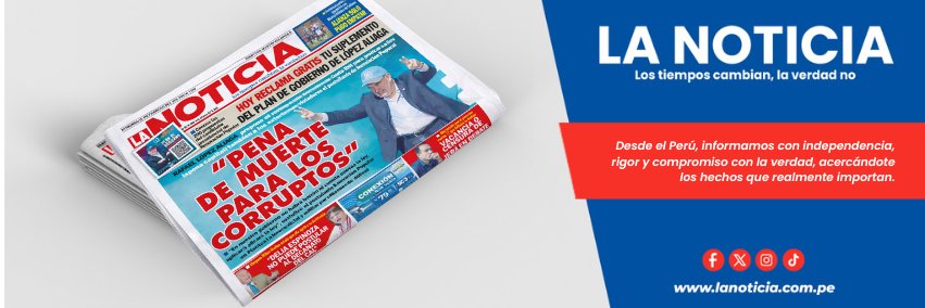 La Noticia Perú 🇵🇪's banner