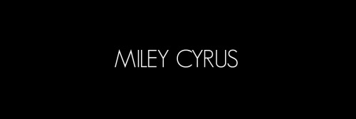 Miley Cyrus Archive's banner