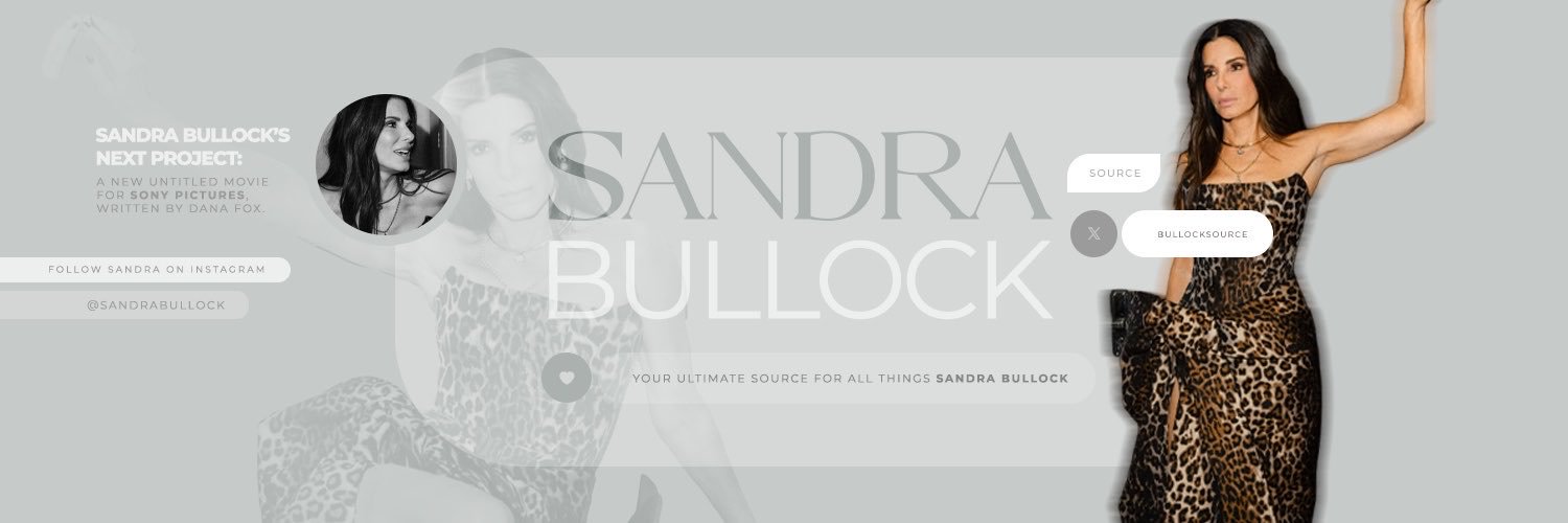 Fan Account | Sandra Bullock Source's banner