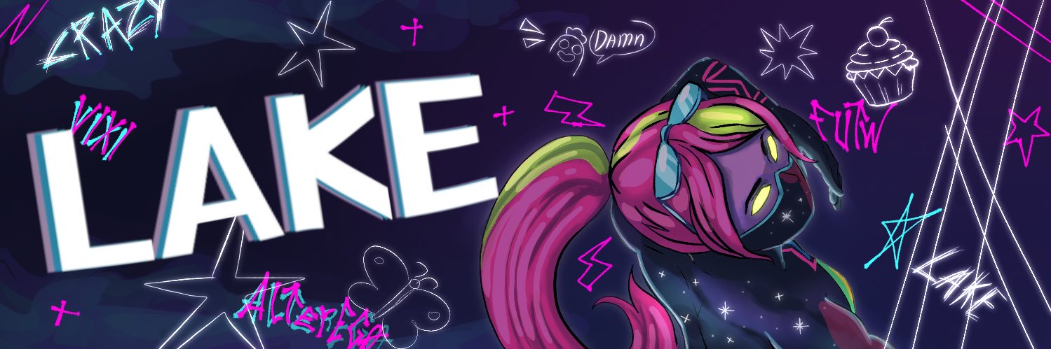 Lake's banner