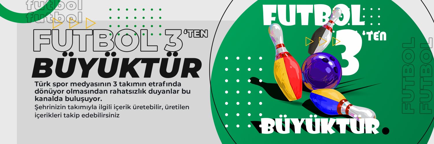 Futbol Üçten Büyüktür's banner
