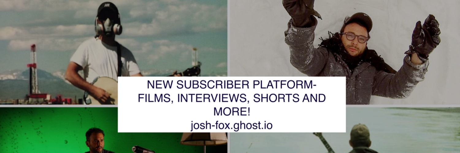 Josh Fox's banner