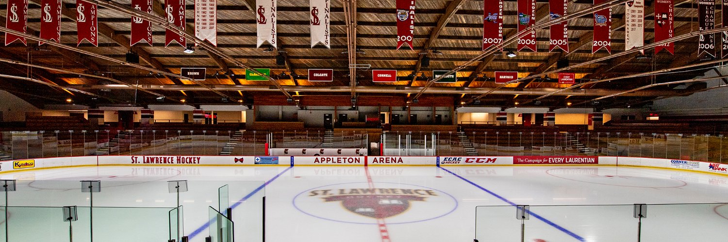 St. Lawrence Women's Hockey's banner