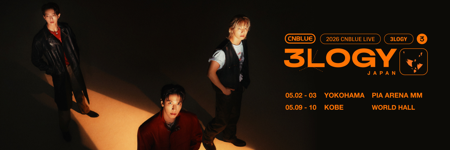 CNBLUE JAPAN OFFICIAL's banner