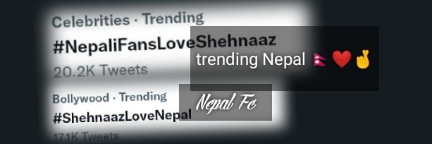 Shehnaazgill Fc Nepal 🇳🇵's banner