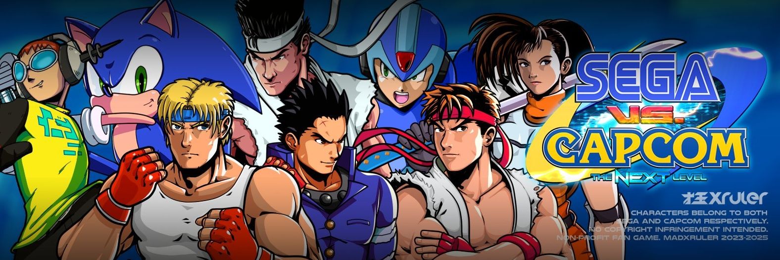 SEGA VS CAPCOM: THE NEXT LEVEL (Ikemen GO Game)'s banner