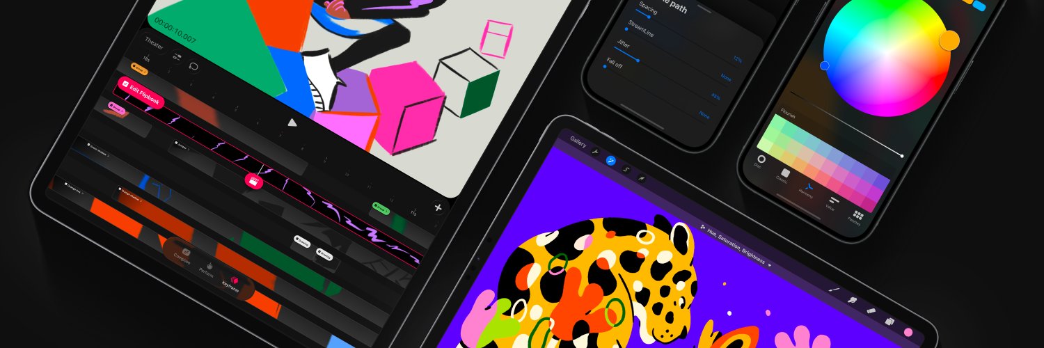 Procreate's banner