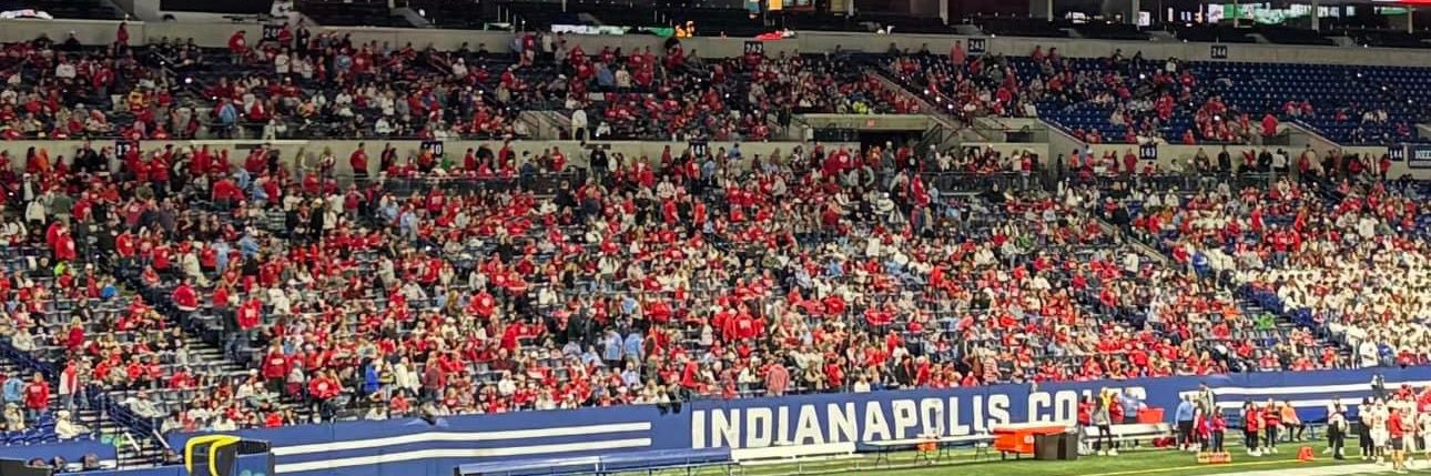 Crown Point Football's banner