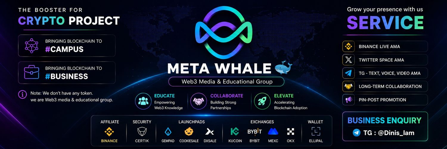 Meta Whale Official's banner