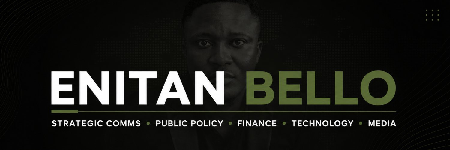 Enitan Bello's banner