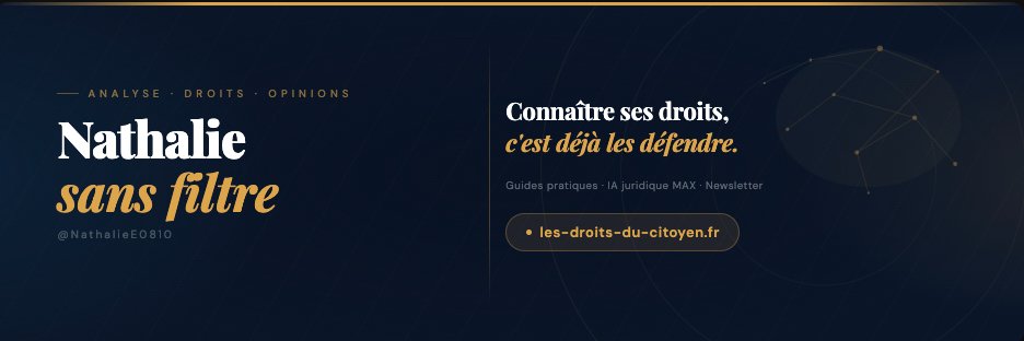 Nathalie sans filtre's banner