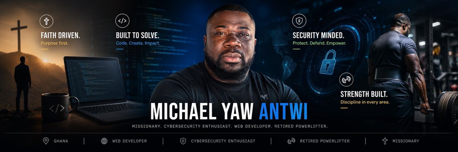 Michael Yaw Antwi's banner