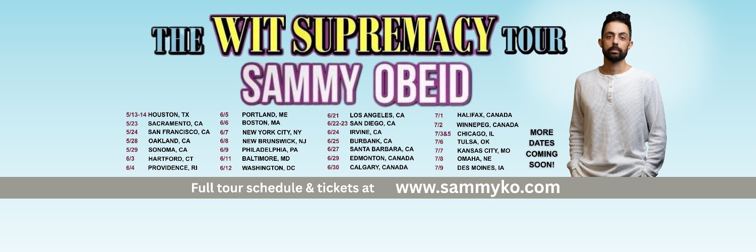 Sammy Obeid's banner