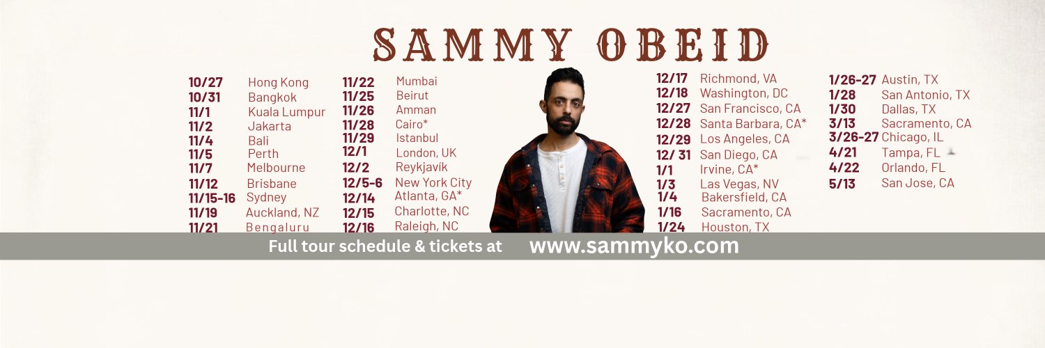Sammy Obeid's banner