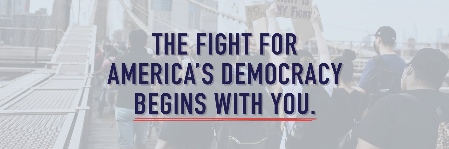 Country First's banner