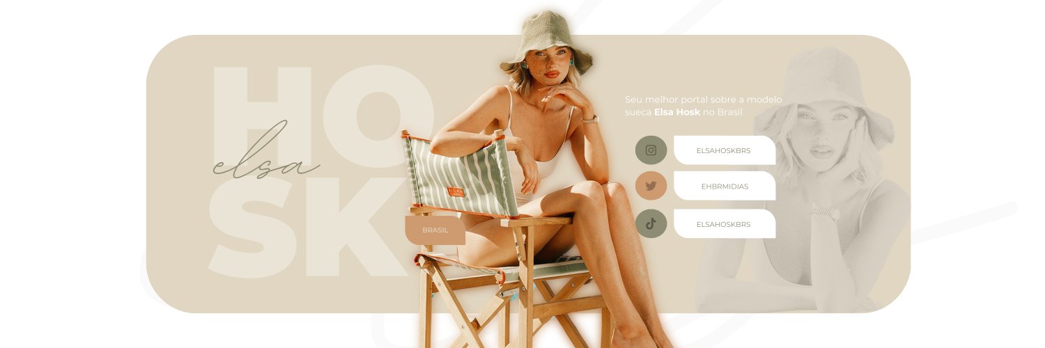 Elsa Hosk Brasil's banner