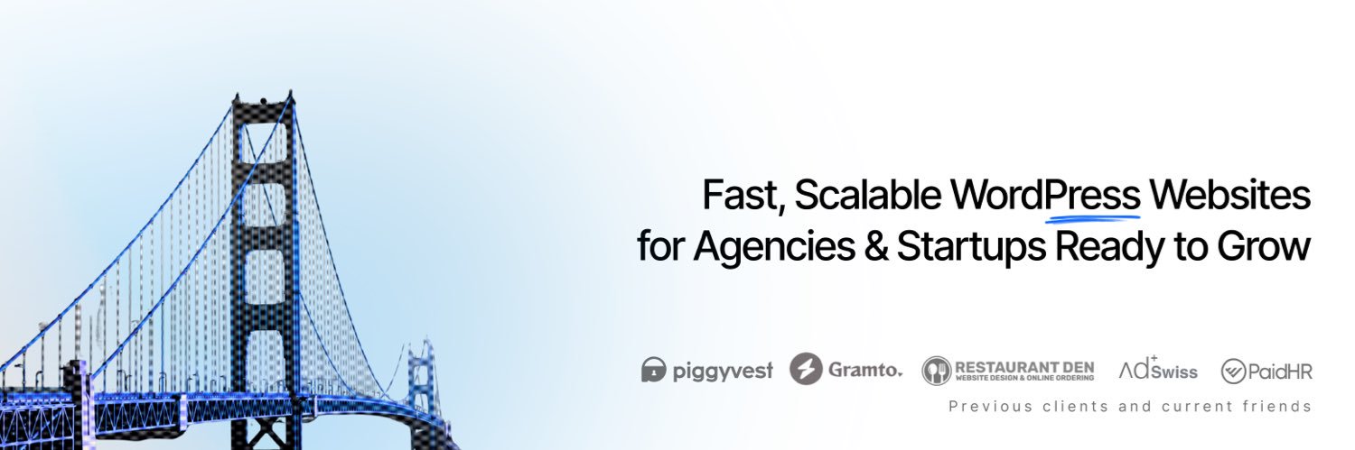Daniel • WordPress Engineer's banner