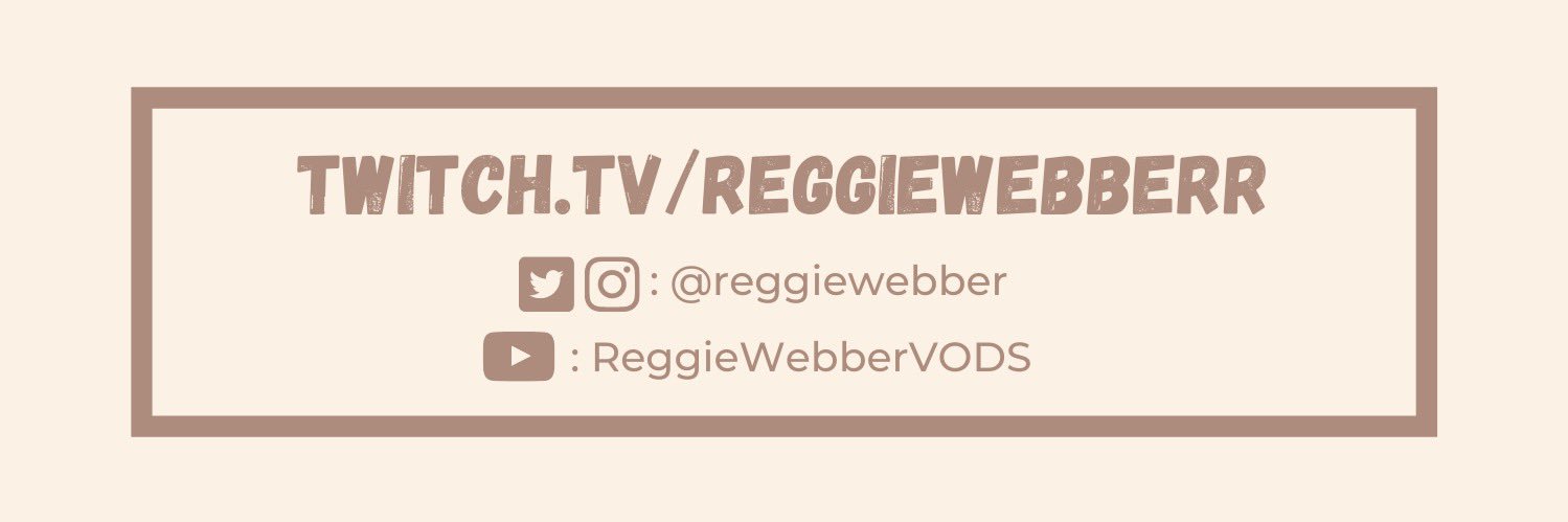 reggie webber clips!'s banner