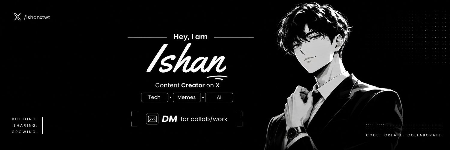 Ishan's banner