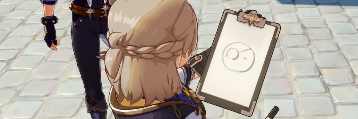 えんぴつ　原神's banner