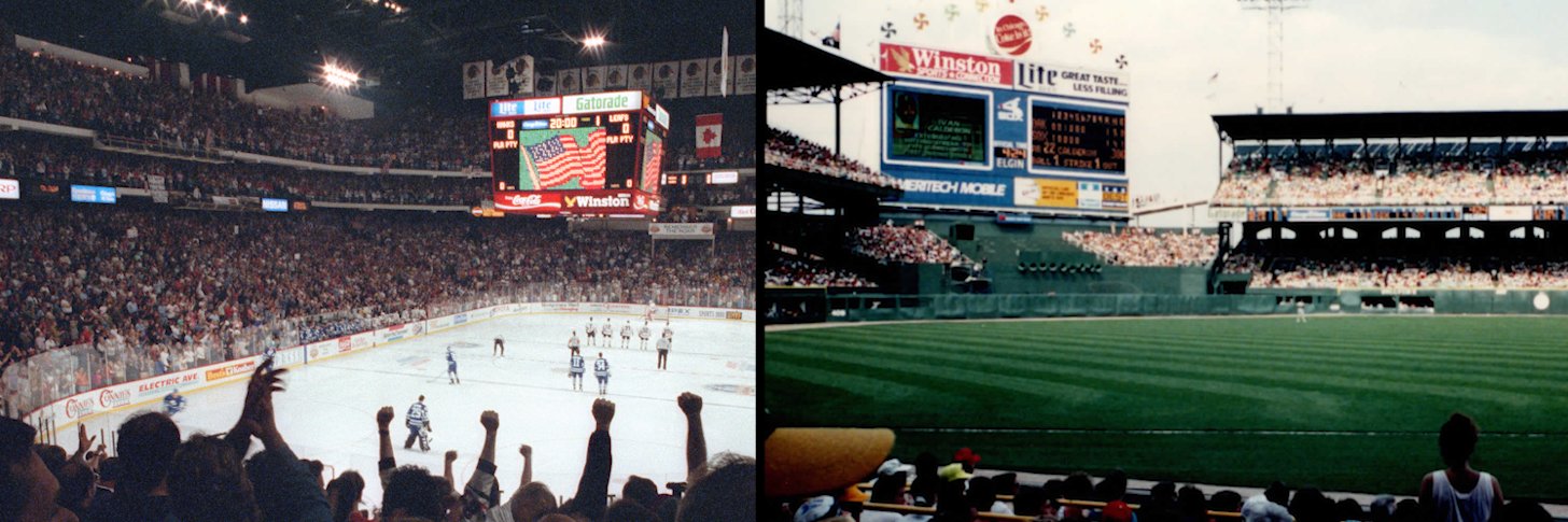 Madhouse / Last Comiskey's banner