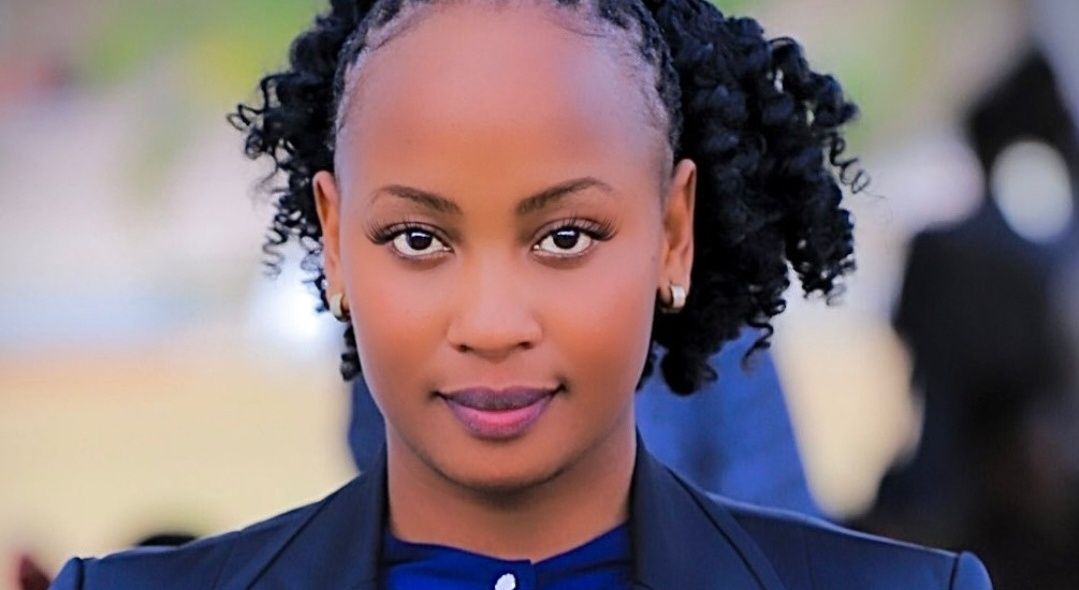 Miss Marion Ainebyona's banner