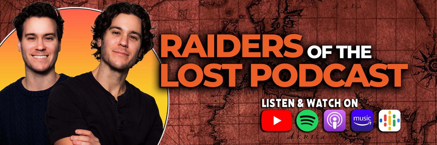 Raiders of the Lost Podcast's banner