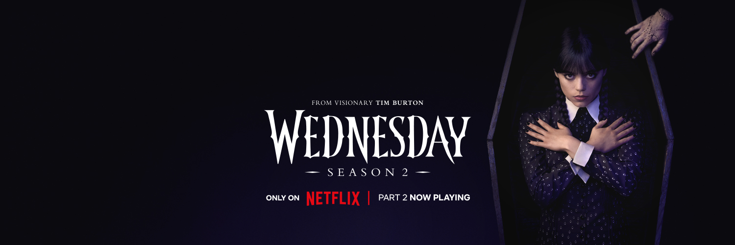 Wednesday Addams's banner