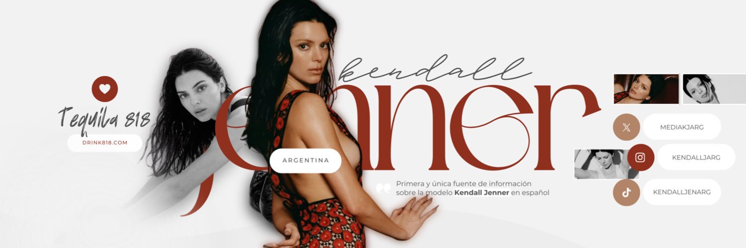 Kendall Jenner Argentina's banner
